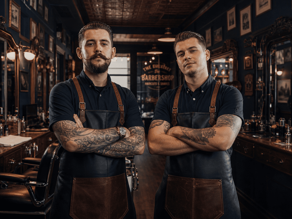 Das Barbier-Team von Enjholis